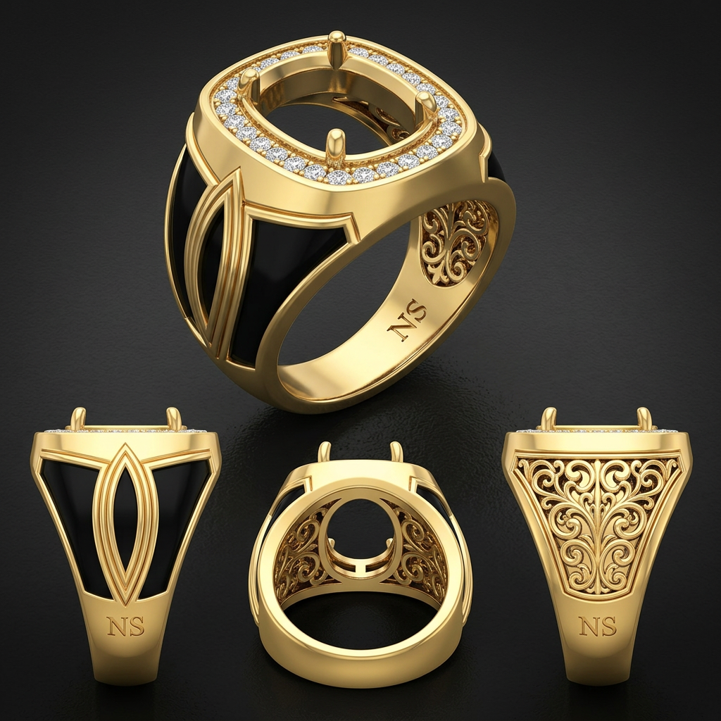 NLS Ring 2000 multi-angle study by Nate Savard